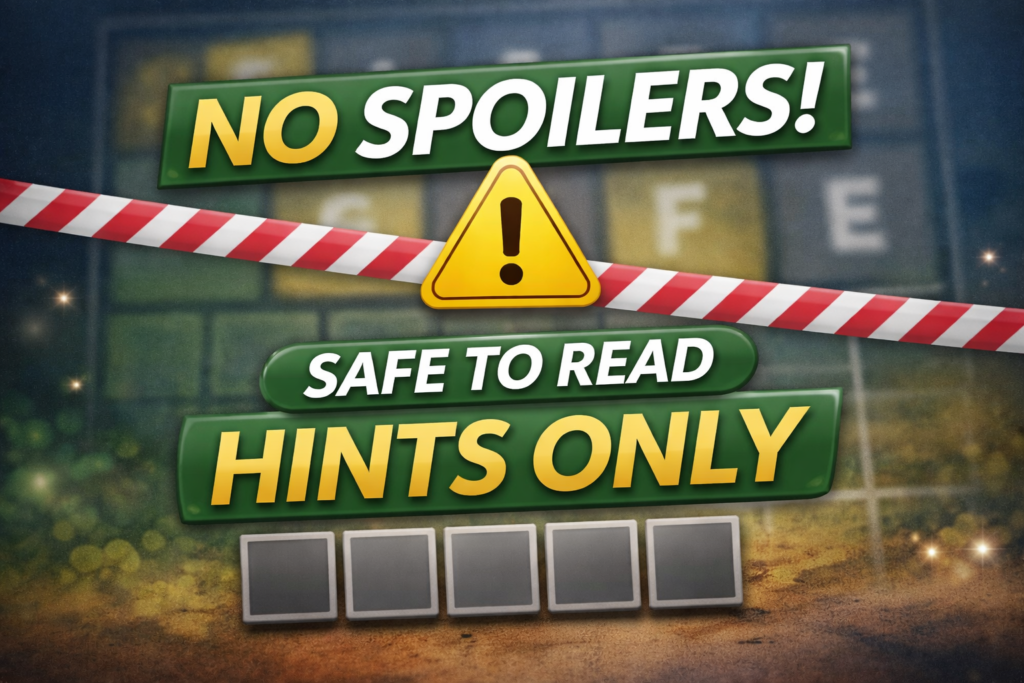 wordle hint & answer today