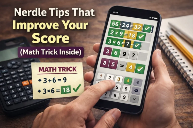 Nerdle Tips That Instantly Improve Your Score (Math Trick Inside)
