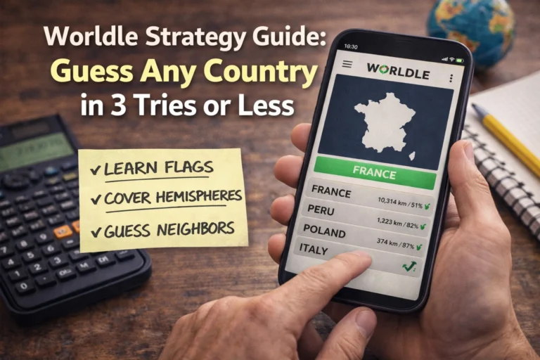Worldle Strategy Guide: Guess Any Country in 3 Tries or Less