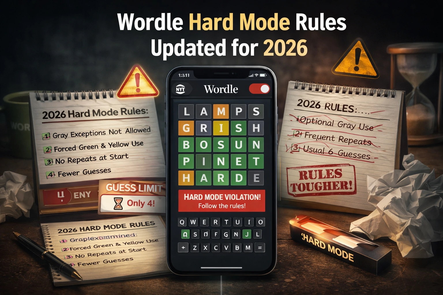 Wordle Hard Mode Rules Updated for 2026