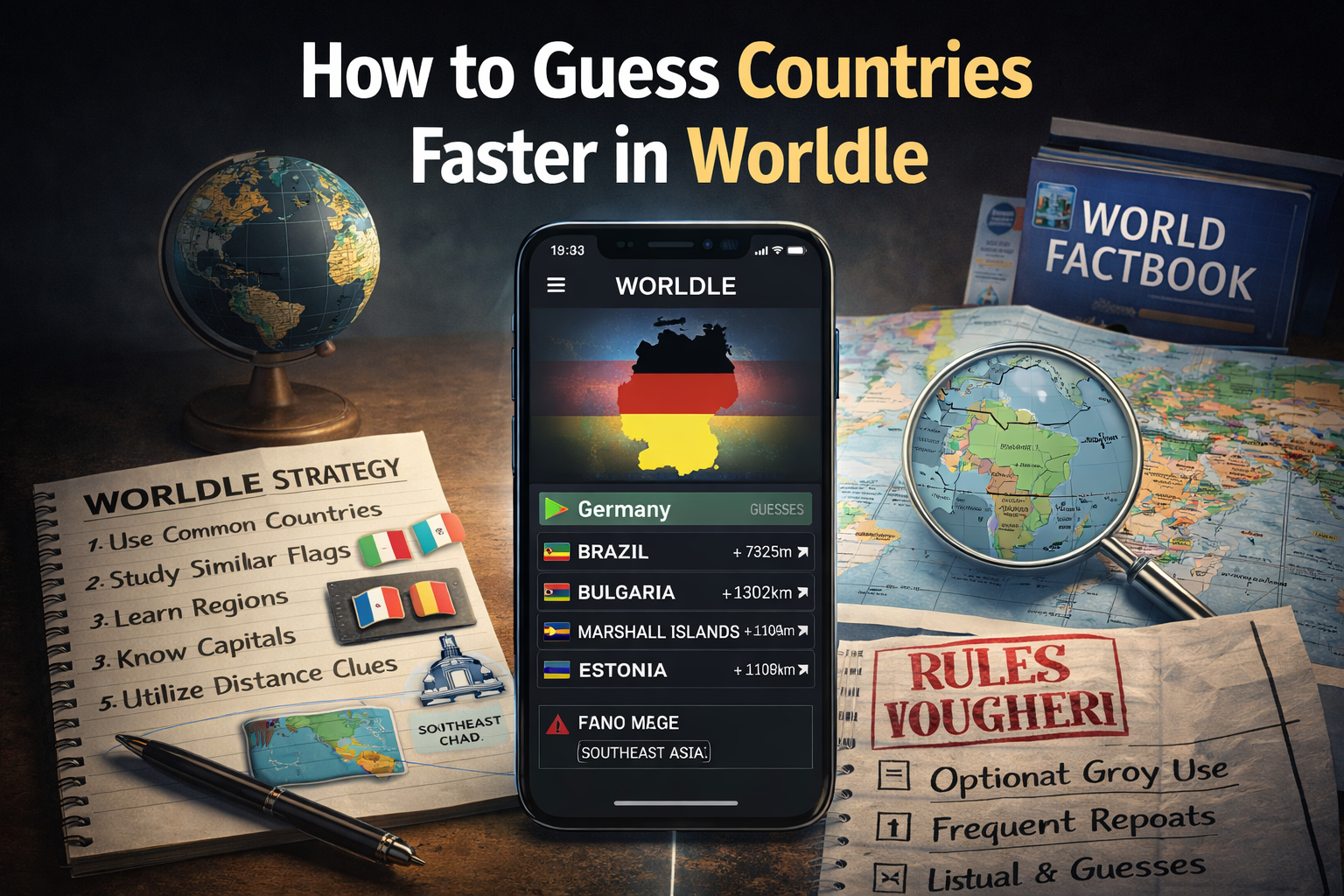 How to Guess Countries Faster in Worldle