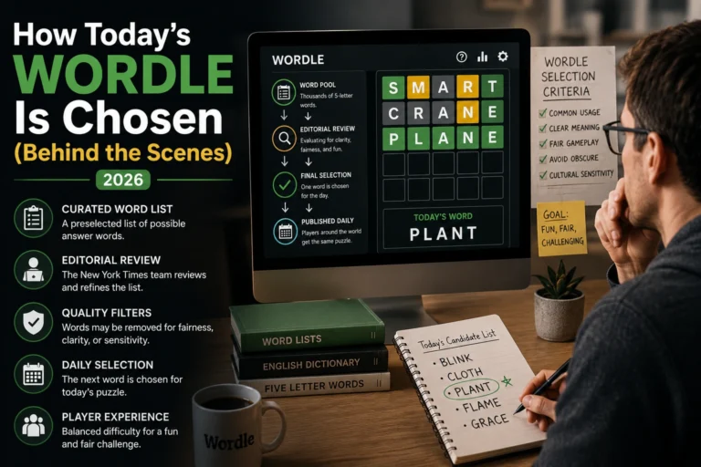 How Today’s Wordle Is Chosen Behind the Scenes in 2026